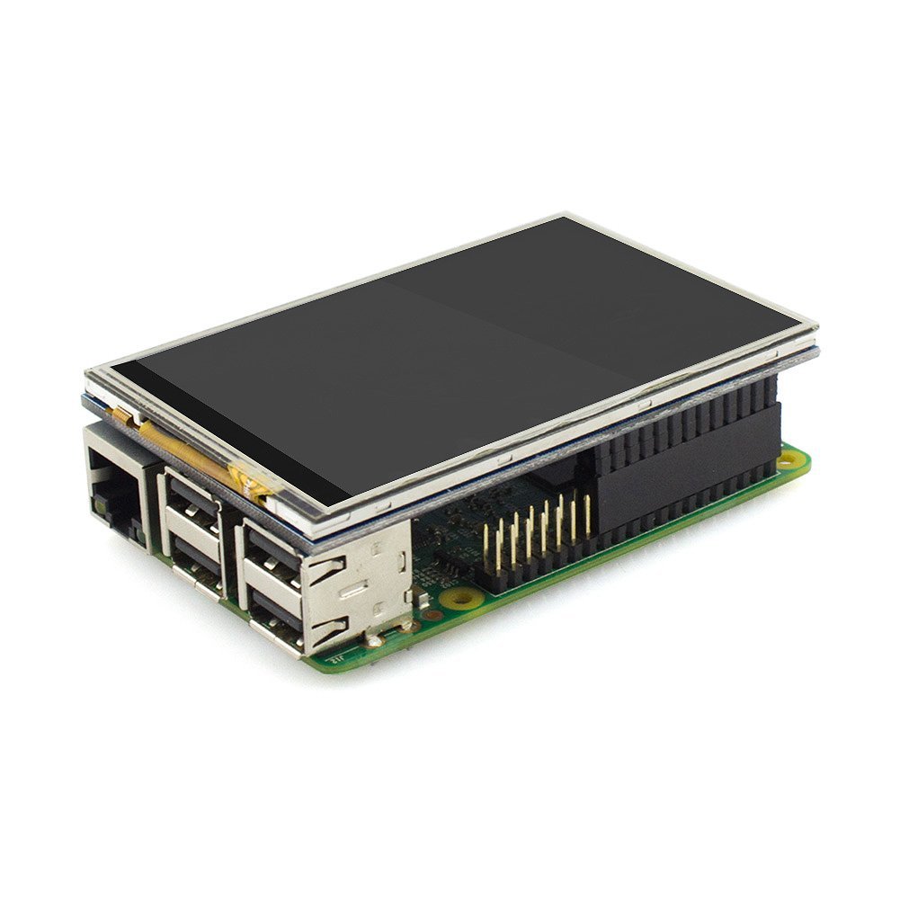 Elecrow3.5インチタッチパネル タッチスクリーンディスプレイ480X320解像度 TFTモニター LCDタッチスクリーンキット Raspberry Pi B+/2B Raspberry Pi 3B対応
